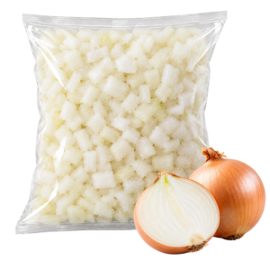 IQF Onion – IQF frozen vegetable supplied by Bonnatur