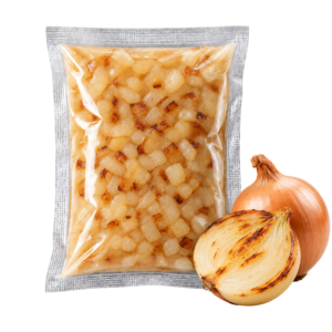 Flamed Onion – flame-grilled frozen vegetable supplied by Bonnatur
