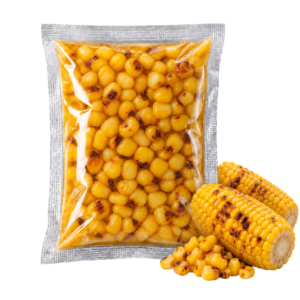 Flamed Corn – flame-grilled frozen vegetable supplied by Bonnatur