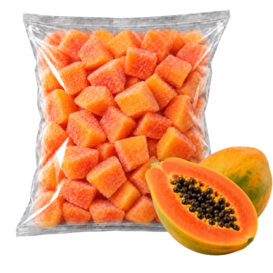 IQF Papaya – IQF frozen fruit supplied by Bonnatur
