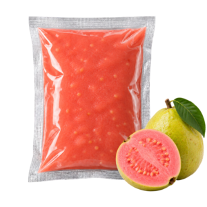 Guava Pulp – frozen fruit pulp supplied by Bonnatur
